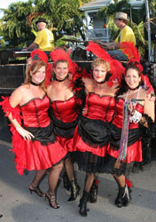 The Fantasy Fest Masquerade March 2004 photo - Duval Street, Key West